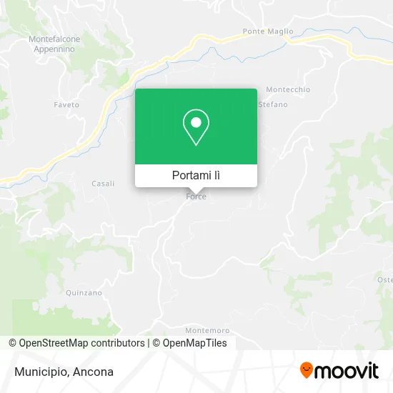 Mappa Municipio