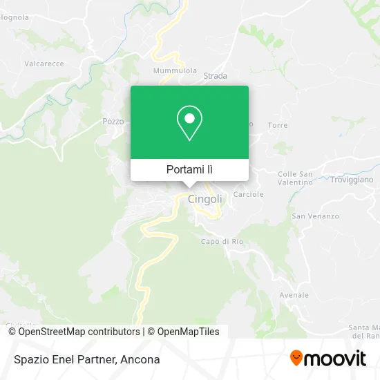 Mappa Spazio Enel Partner