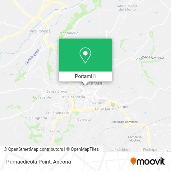 Mappa Primaedicola Point