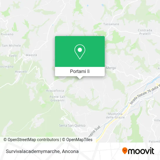 Mappa Survivalacademymarche