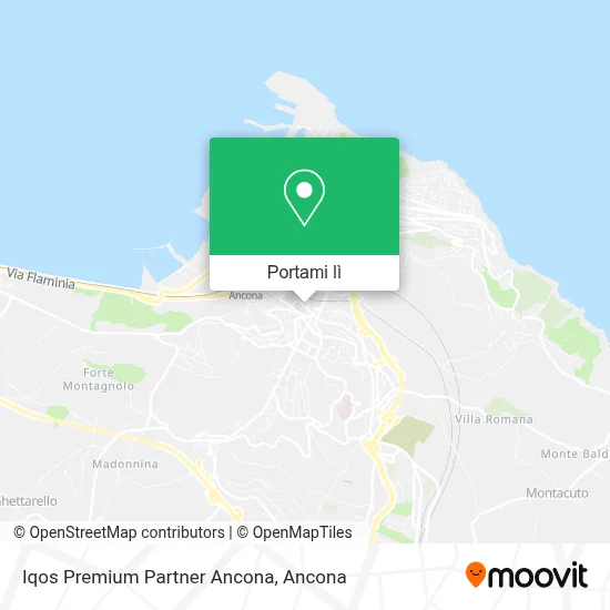 Mappa Iqos Premium Partner Ancona