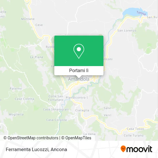 Mappa Ferramenta Lucozzi