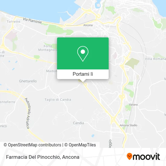 Mappa Farmacia Del Pinocchio