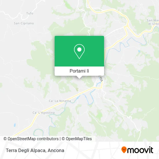 Mappa Terra Degli Alpaca