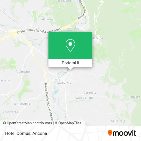 Mappa Hotel Domus