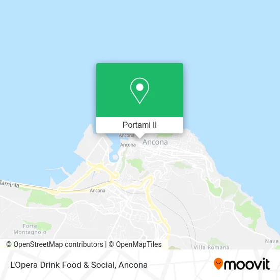 Mappa L'Opera Drink Food & Social