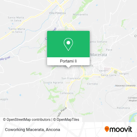 Mappa Coworking Macerata