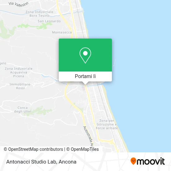 Mappa Antonacci Studio Lab