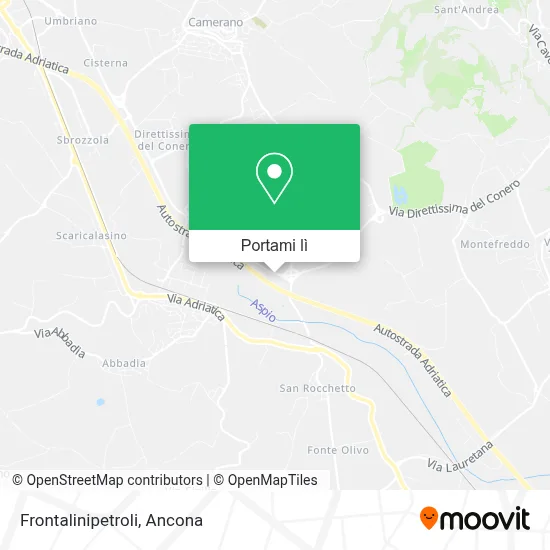Mappa Frontalinipetroli