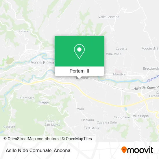 Mappa Asilo Nido Comunale