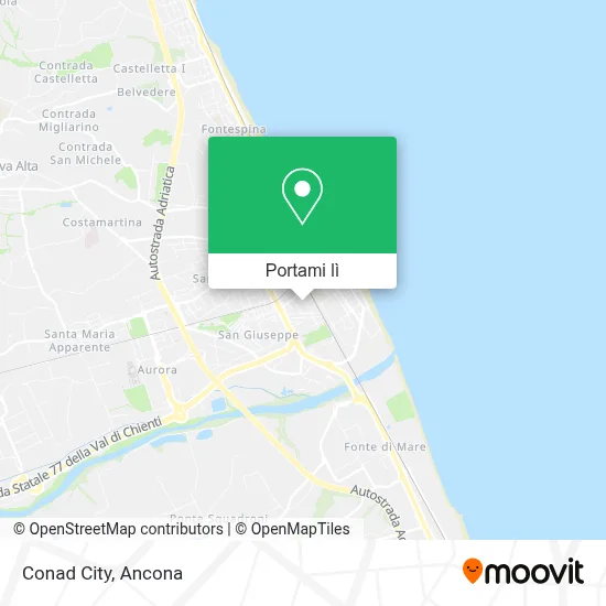 Mappa Conad City