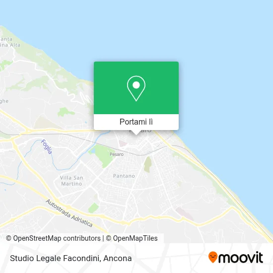 Mappa Studio Legale Facondini