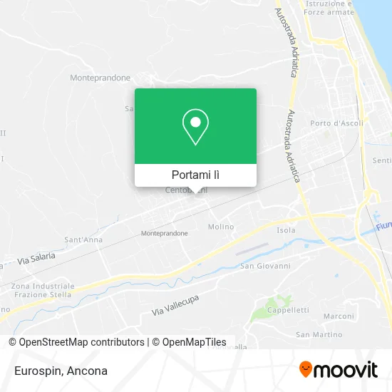 Mappa Eurospin