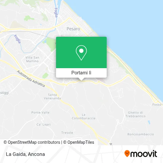 Mappa La Gaida