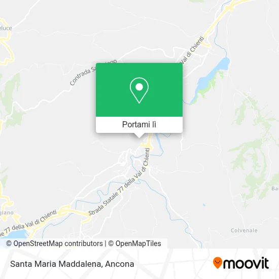 Mappa Santa Maria Maddalena