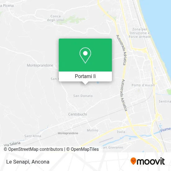 Mappa Le Senapi