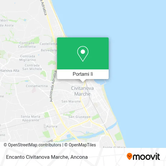 Mappa Encanto Civitanova Marche