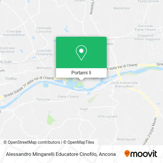 Mappa Alessandro Mingarelli Educatore Cinofilo