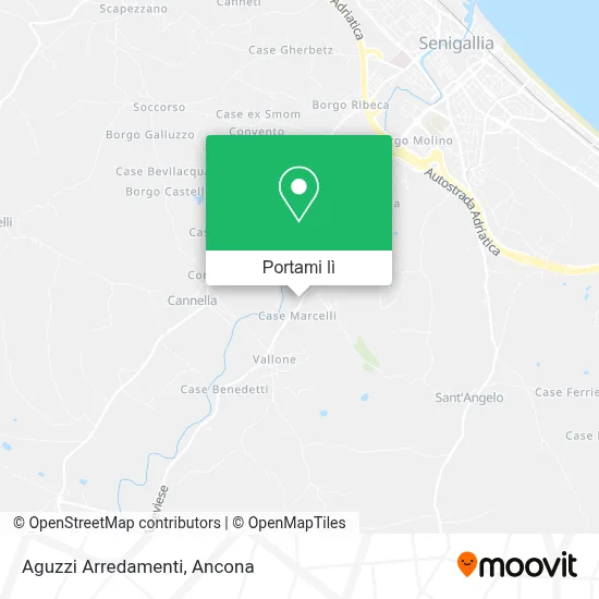 Mappa Aguzzi Arredamenti