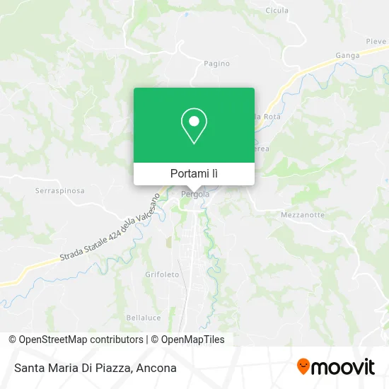 Mappa Santa Maria Di Piazza