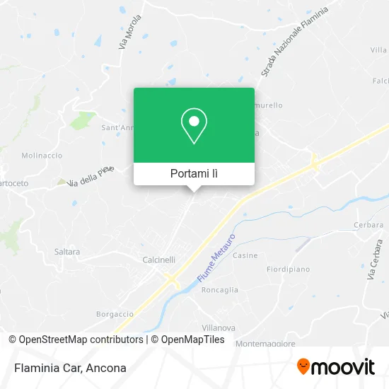 Mappa Flaminia Car