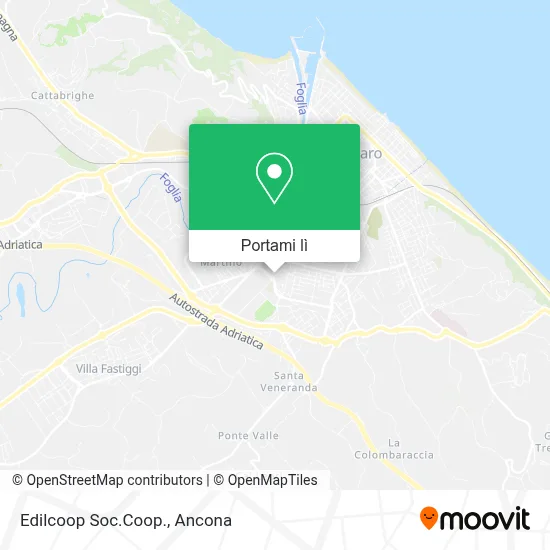 Mappa Edilcoop Soc.Coop.
