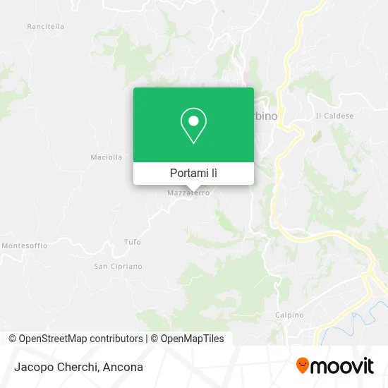 Mappa Jacopo Cherchi