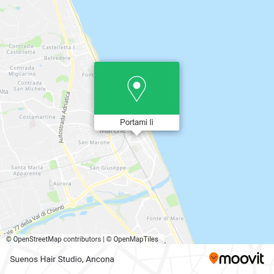 Mappa Suenos Hair Studio