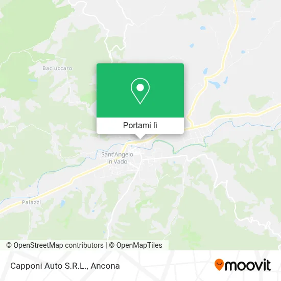 Mappa Capponi Auto S.R.L.