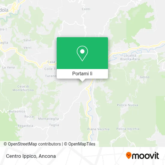Mappa Centro Ippico