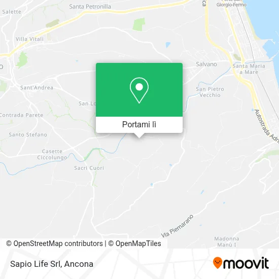 Mappa Sapio Life Srl