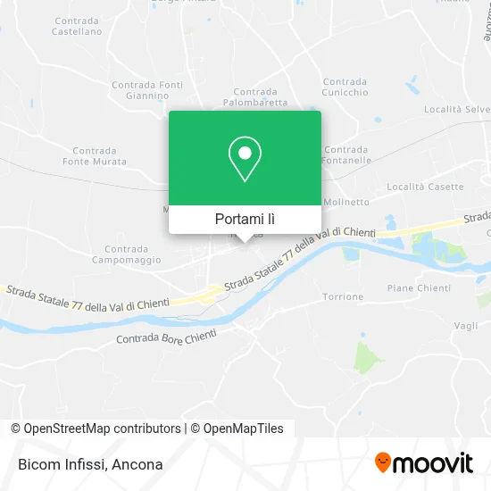 Mappa Bicom Infissi