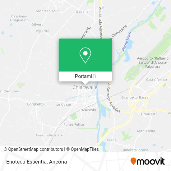 Mappa Enoteca Essentia