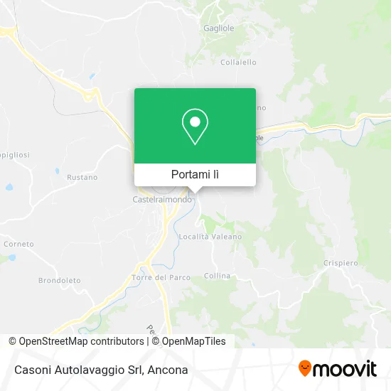 Mappa Casoni Autolavaggio Srl