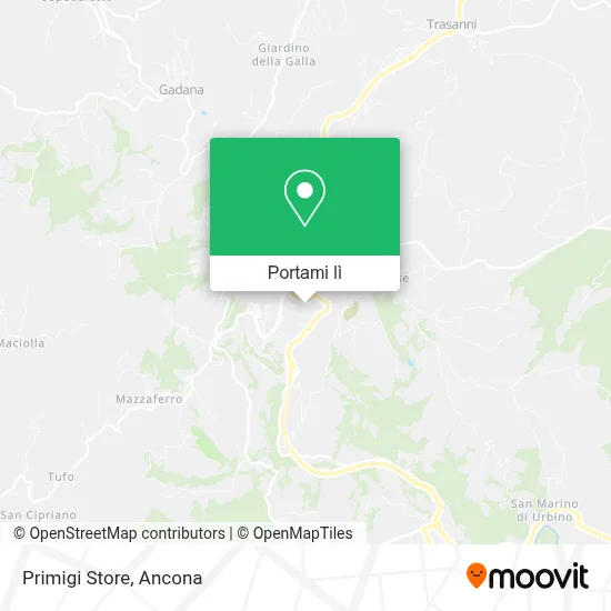 Mappa Primigi Store