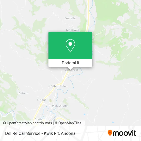 Mappa Del Re Car Service - Kwik Fit