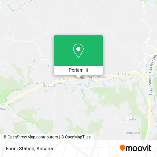 Mappa Forini Station