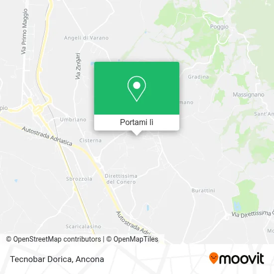Mappa Tecnobar Dorica