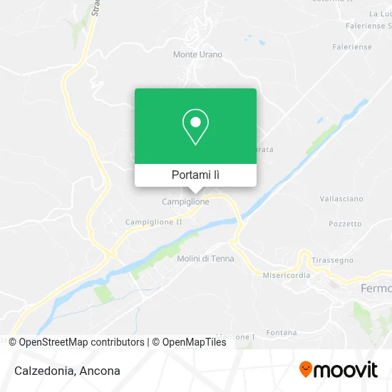 Mappa Calzedonia