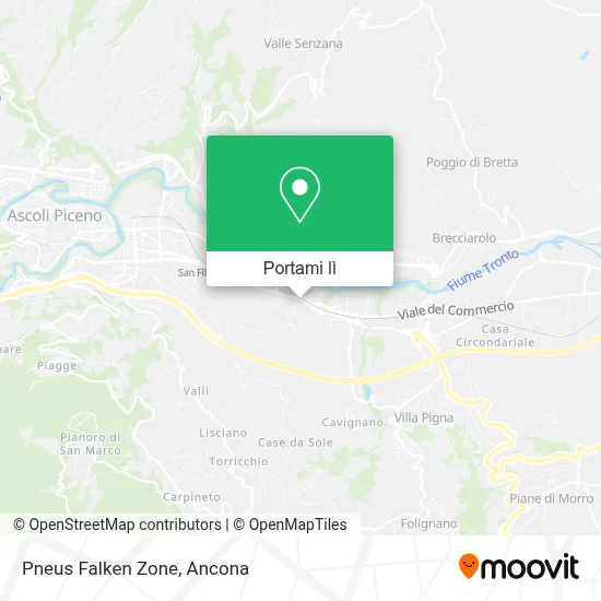 Mappa Pneus Falken Zone