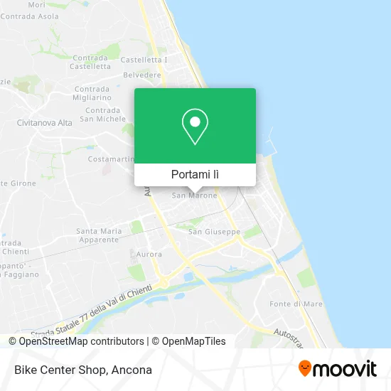 Mappa Bike Center Shop