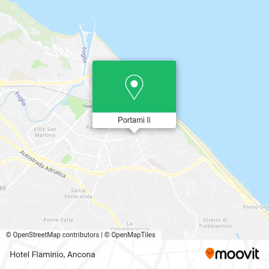 Mappa Hotel Flaminio