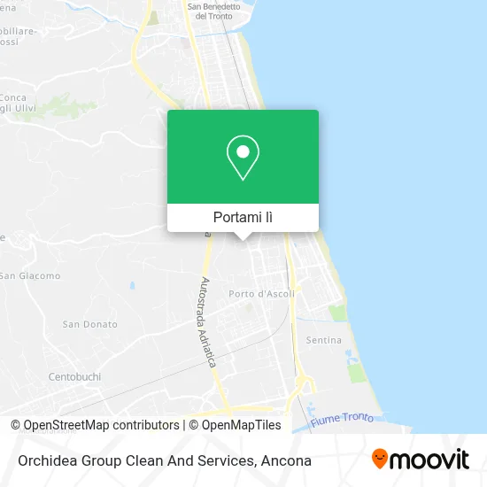 Mappa Orchidea Group Clean And Services