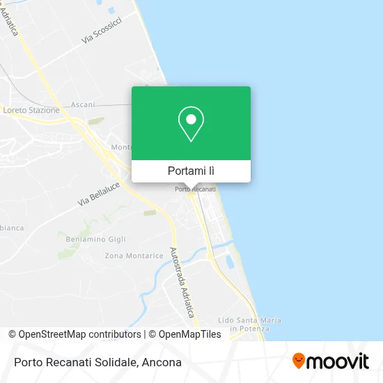 Mappa Porto Recanati Solidale