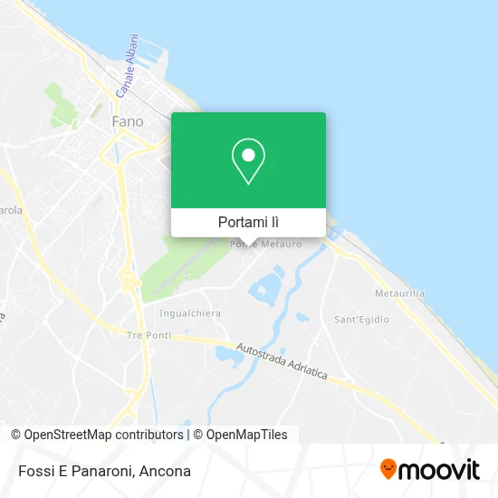Mappa Fossi E Panaroni