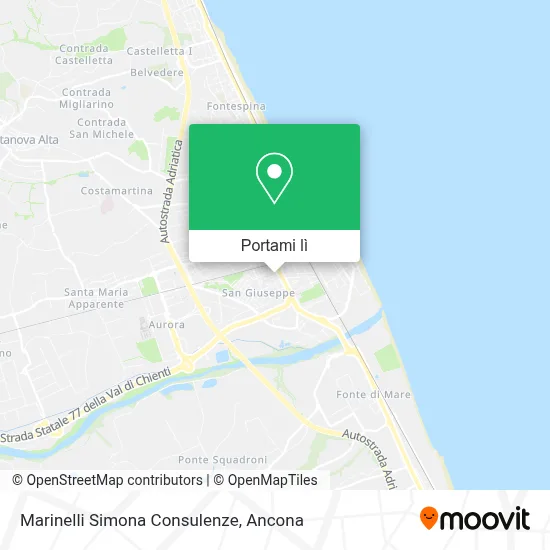 Mappa Marinelli Simona Consulenze
