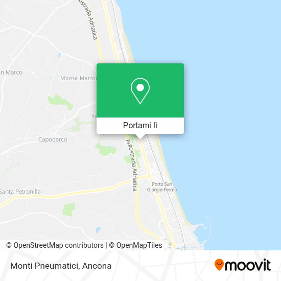 Mappa Monti Pneumatici