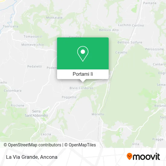 Mappa La Via Grande