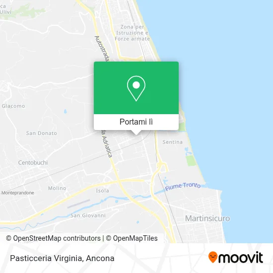 Mappa Pasticceria Virginia