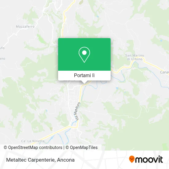 Mappa Metaltec Carpenterie